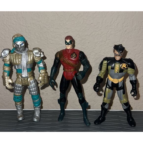 Vintage 90s Kenner Batman Action Figures Lot Of 11 DC Comics 5” Tall Characters - Picture 7 of 13